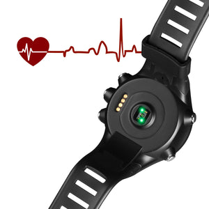 Sunroad Ironman GPS Sports Watch | GPS Positioning | Compass| Photoelectric Heart Rate Monitor | Fitness Tracking