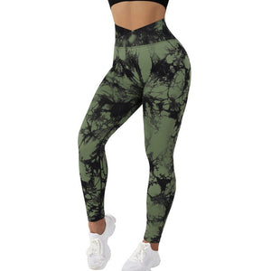 Women's Seamless Tie Dye Leggings | Unique Design | Comfortable Material